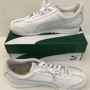 Puma M Roma Classic Perf White